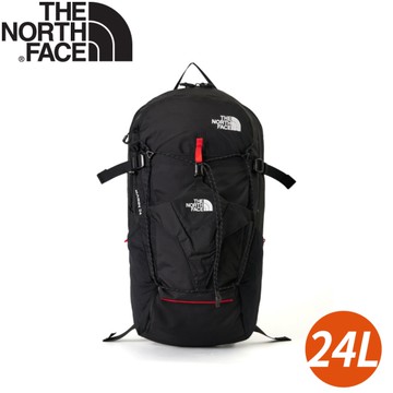 【The North Face 24L 防潑水大容量休閒後背包《黑》】8BKF/筆電包/登山包/雙肩包/通勤背包
