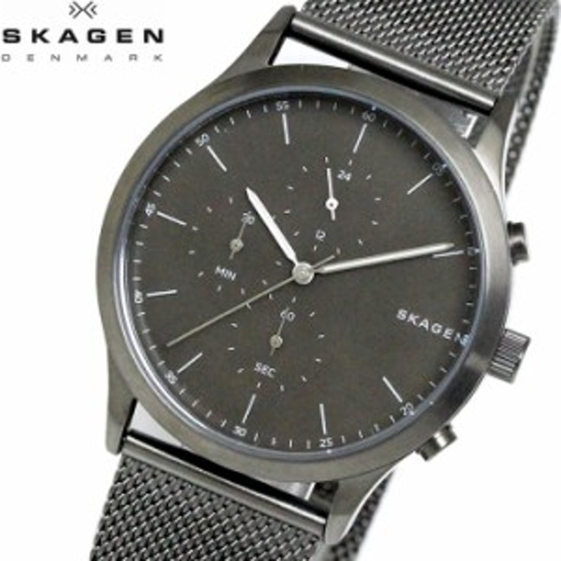 スカーゲン Skagen 腕時計 メンズ ヨーン クロノグラフ Skw6476 グレー ガンメタル Watch 時計 激安 Sale 通販 Lineポイント最大1 0 Get Lineショッピング