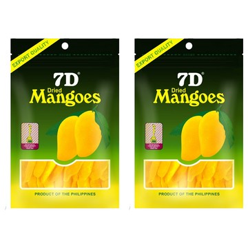 7D Mangoes 宿霧芒果乾 香甜濃厚風味 南國夏日滋味  70g  2包