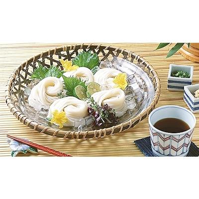 ふるさと納税 南島原市  島原手延べそうめん3kg化粧箱入(島原そうめん50g×60束)川上製麺