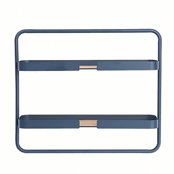Design Bite｜雙層置物架 午夜藍