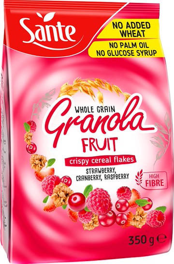 【波蘭SANTE珊德】脆粒果麥-多果乾350g