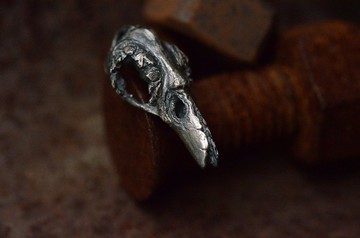 重置烏鴉頭 墜飾/鞋帶扣