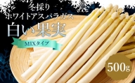 まるで果実!? ホワイトアスパラガス MIX (3L～L 500g×1袋)