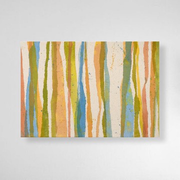 藝術 植物 自然 橙色 藍色 彩色 室內 現代