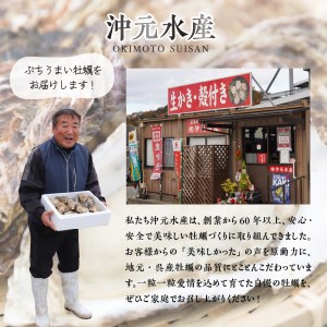 沖元水産 牡蠣のオリーブオイル漬け 2個