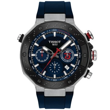 TISSOT 官方授權 T-RACE 限量 MoToGP 計時機械腕錶 錶 手錶 送禮 T1414272704100 / T141.427.27.041.00