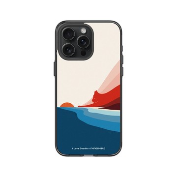 iPhone 15 Pro Max Clear 酷墨灰 - ilovedoodle (Lim Heng Swee) - Cat Landscape - First Dawn 貓咪黎明