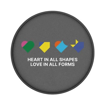 GRIP O (MagSafe 兼容） 黑 - PRIDE 2024: Love in All Forms - 愛的形形色色