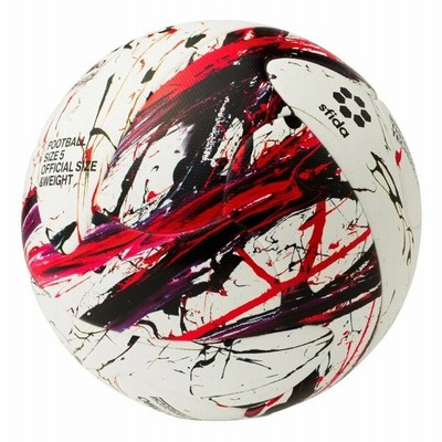 SFIDAサッカーVAIS ULTIMO PRO 5 SB-21VU01 WHT/RED 5 検定球ホワイト×レッド