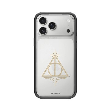iPhone 17 Pro Max Mod NX -邊框背蓋組合 (相機按鈕) 黑 - 哈利波特 Harry Potter - 圖騰系列：死神的聖物
