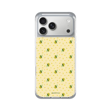 iPhone 17 Pro Max ClearX (MagSafe 兼容) 霜透灰 - Plantica - 花束 – 星鈴