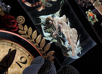 騎士的夜宴 PET 紙膠帶 鐳射金 10米卷