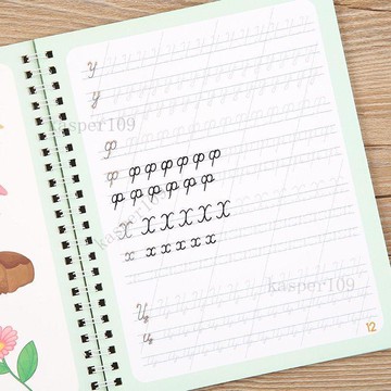 新款♥俄語字母凹槽練字帖俄羅斯學生控筆訓練兒童啓蒙幼兒初級外語學習