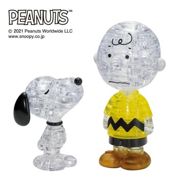 【震撼精品百貨】史奴比Peanuts Snoopy ~日本 SNOOPY 史努比 3D水晶立體拼圖77pcs*48858
