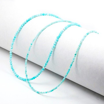 【正佳珠寶】【 簡約極細系列 】天河石項鍊 款式多選 可調式