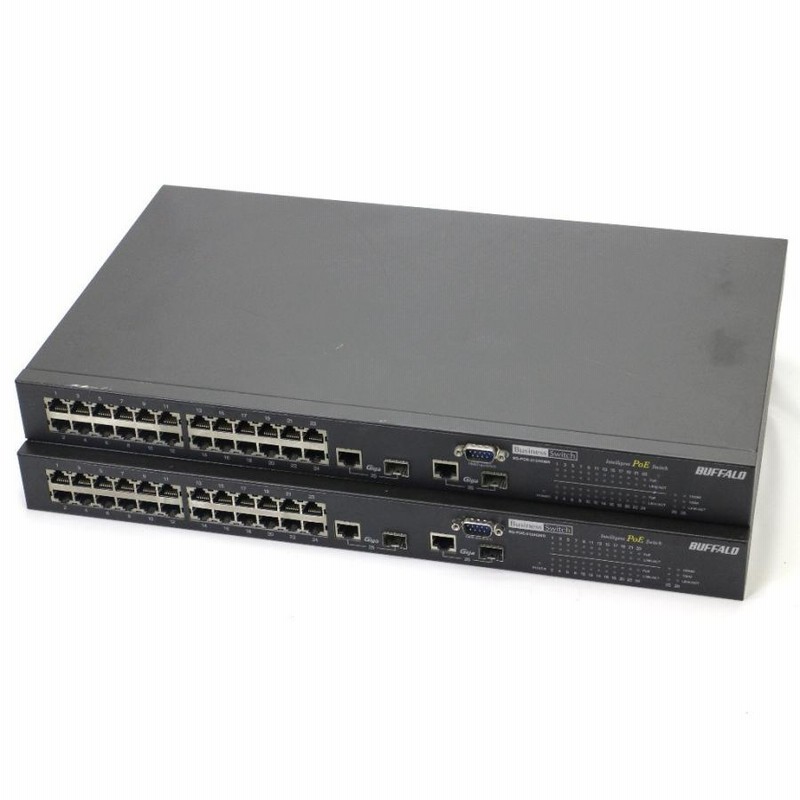 BUFFALO レイヤー2 Giga対応 インテリジェント PoE スイッチ 24ポートモデル BS-POE-2124GMR BS-POE-2124GMR : 取扱説明書 | バッファロー