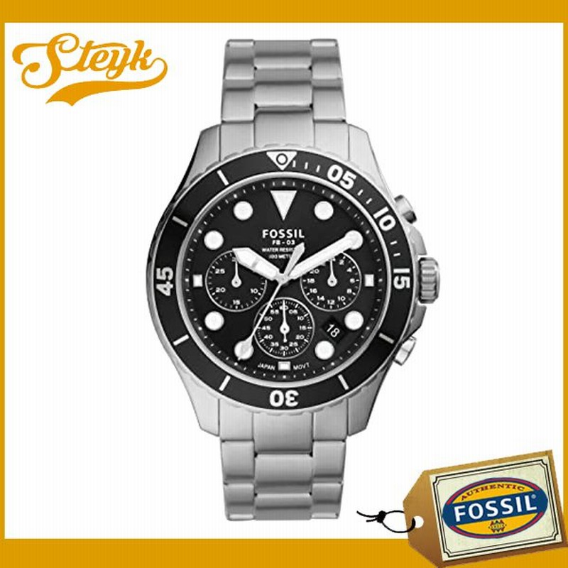 FOSSIL FS5725 フォッシル 腕時計 アナログ FB-03 メンズ ブラック