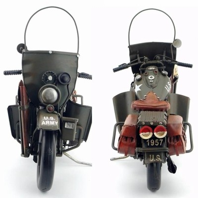 アンティーク モーターサイクル トイ アンティーク クラシック ミリタリー バイク モーターサイクル
