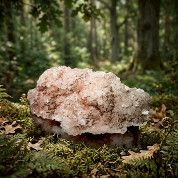 ❤️內含硃砂的方解石原礦0415-8號 Cinnabar included Calcite