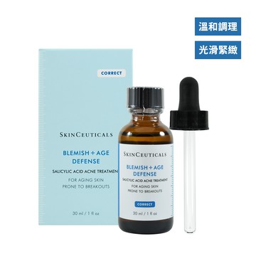 SkinCeuticals 修麗可 多重酸甦活煥膚精華 30ml Blemish+Age Defense (淨化再生雙效防禦精華)