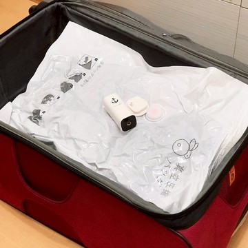 【春節收納出遊去】高質感素色真空袋(厚度7C)(中-M碼)-5入