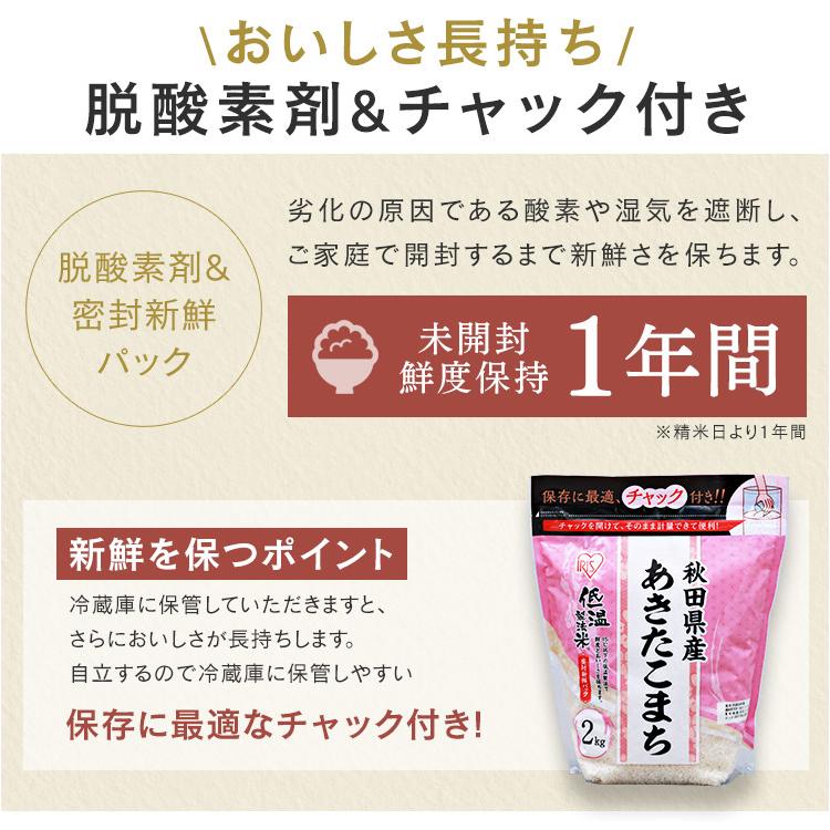 米 2kg 送料無料 秋田県産あきたこまち 令和5年度産 生鮮米 あきたこまち お米 白米 一人暮らし アイリスオーヤマ