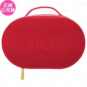 Dior 迪奧 漆皮緋紅手提包(公司貨)