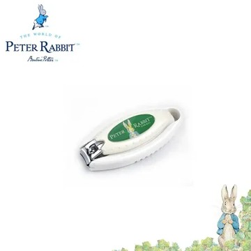 【Croissant科羅沙】Peter Rabbit 比得兔不鏽鋼橢圓指甲刀-綠
