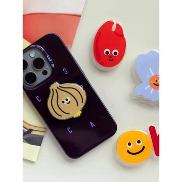 原品生活原創伸縮手機支架亞克力繞線器指環扣懶人創意桌面支撐架