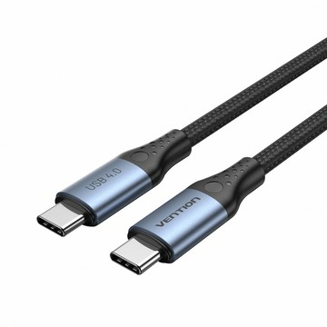 1m VENTION 威迅 TAV系列Typc-C 4.0 to Typc-C 5A/PD 充電傳輸線 1M