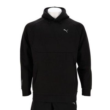Puma 流行系列 Pumatech 男款 黑色 連帽 T恤 歐規 上衣 運動 休閒 帽T 長袖 62968101