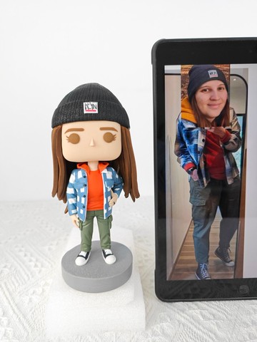 【客製化3D人像公仔】訂製手工Funko Pop男生朋友老公生日禮物