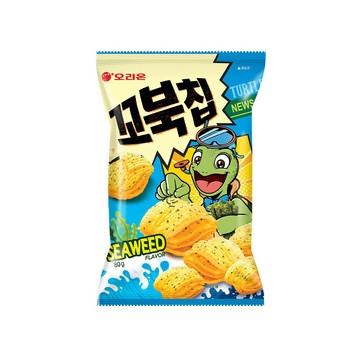 [家速配]好麗友烏龜玉米脆片(海苔味)