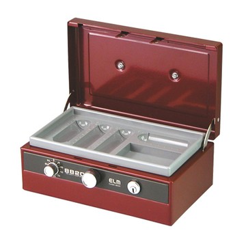 ELM手提金庫/8820/紅