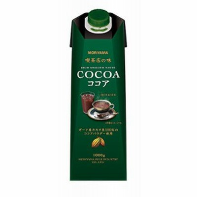 守山乳業 喫茶店の味 ココア1000g ×6本