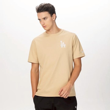 NEW ERA 男女 短袖上衣 COLOR ERA 洛杉磯道奇 燕麥奶 NE13774264