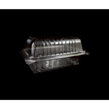 L003 自扣式 100入 小圓盒 塑膠小圓盒 小圓盒 小圓長方盒 長方盒 塑膠盒 早餐盒