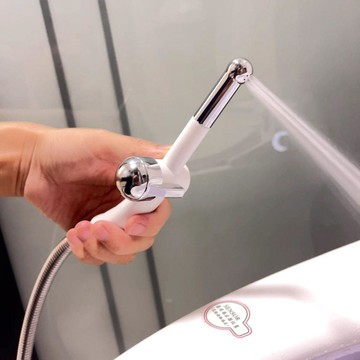 【臺灣發貨】淨身婦洗器噴頭套裝馬桶清洗器婦女私處洗屁股沖洗器龍頭高壓噴槍YWO