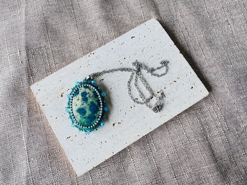 230632 K2水晶 串珠 頸鍊