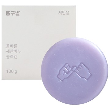 donggubat 全膚質適用膠原蛋白潔面皂，120g  100g  1個