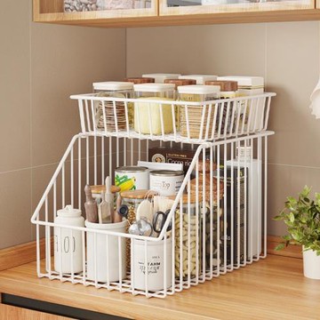 廚房置物架櫥柜分層多功能調味廚具多層收納架家用調味料用品大全