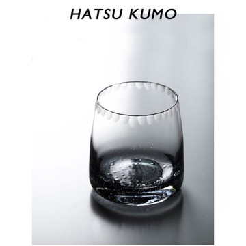 星空與蕾絲邊起舞 初云日式切子杯威士忌酒杯玻璃杯侘寂中古杯子