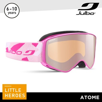 Julbo 童滑雪護目鏡 ATOME J77712193 / 粉框 (PC 棕黃多層鍍膜片)