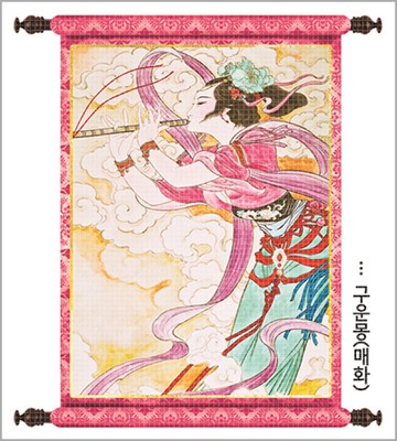 5款 復古東方畫框貼紙 (honne market) blackraccoon