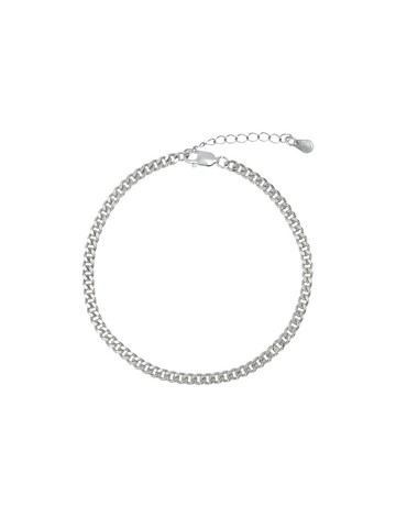 Ring chain bracelet (silver)