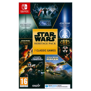 Nintendo 任天堂 SWITCH 星際大戰：遺產合集 STAR WARS HERITAGE PACK 中英日文歐版  單一商品