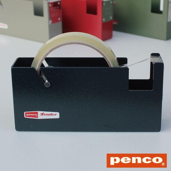 PENCO テープディスペンサー サビや傷に強いハンマートーン仕上げ ペンコ テープカッター レッド グリーン ネイビー アイボリー