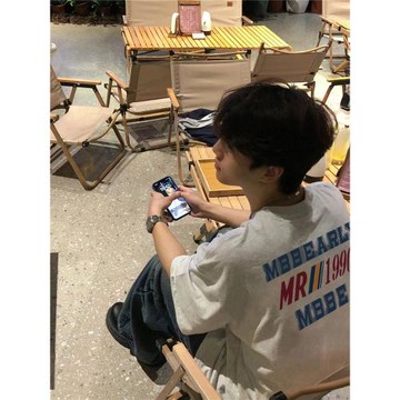 100%純棉美式潮牌字母短袖t恤男夏季寬松小眾歐貨潮流半袖體恤ins