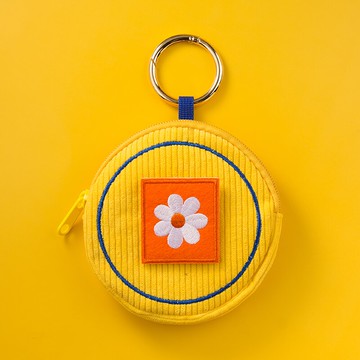 簡約個性迷你零錢包鑰匙扣掛件創意個性鑰匙包卡包網紅INS收納包